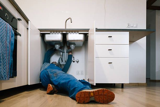 Professional Plumbing technician working in Poquonock, CT